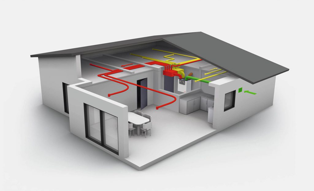 rekuperatoriaus naudojimas vasarą